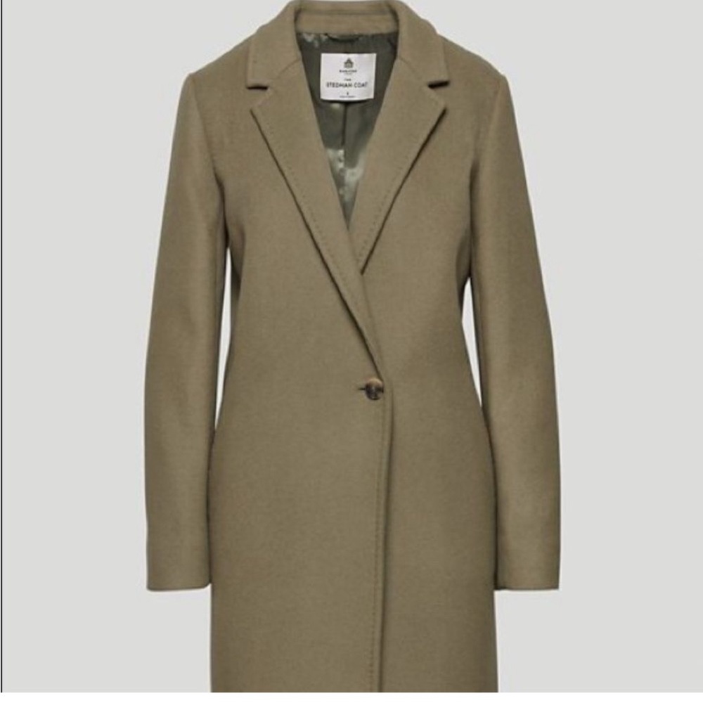 Aritzia Babaton Stedman Coat — Olive Green (sold out)